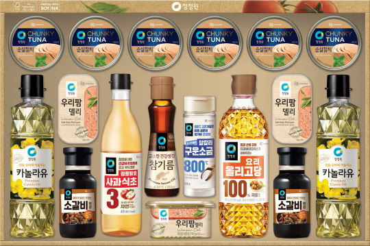 청정원 2호 선물세트. 대상 제공